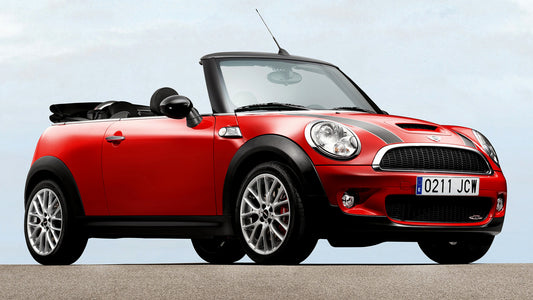 Mini John Cooper Works Cabrio Hd Art Keychain