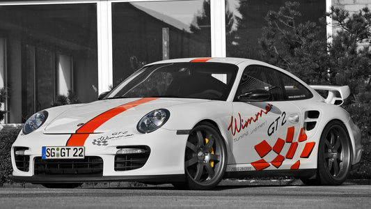 Porsche Gt2 Speed Biturbo By Wimmer Rs Hd Art Keychain