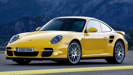 Porsche Turbo Hd Art Keychain