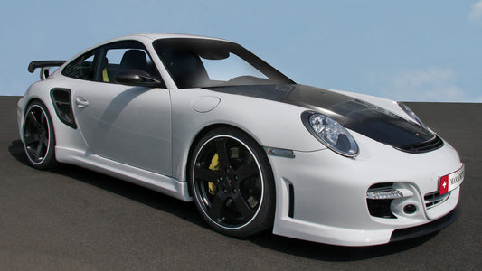 Porsche Turbo By Mansory Hd Art Keychain