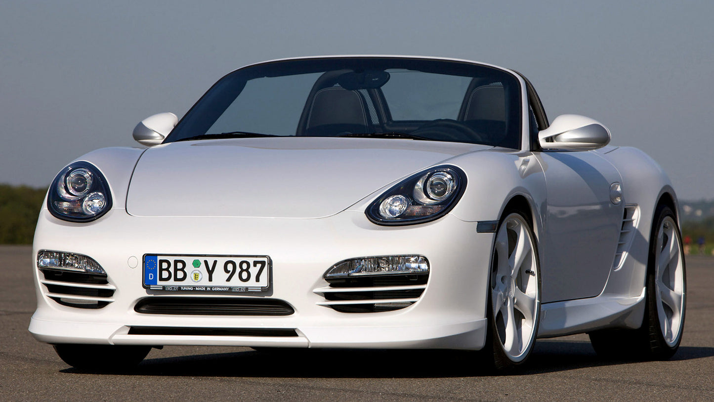 Porsche Boxster By Techart Hd Art Keychain