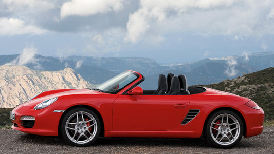 Porsche Boxster S Hd Art Keychain
