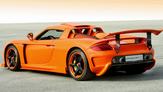 Porsche Carrera Gt By Koenigseder Hd Art Keychain