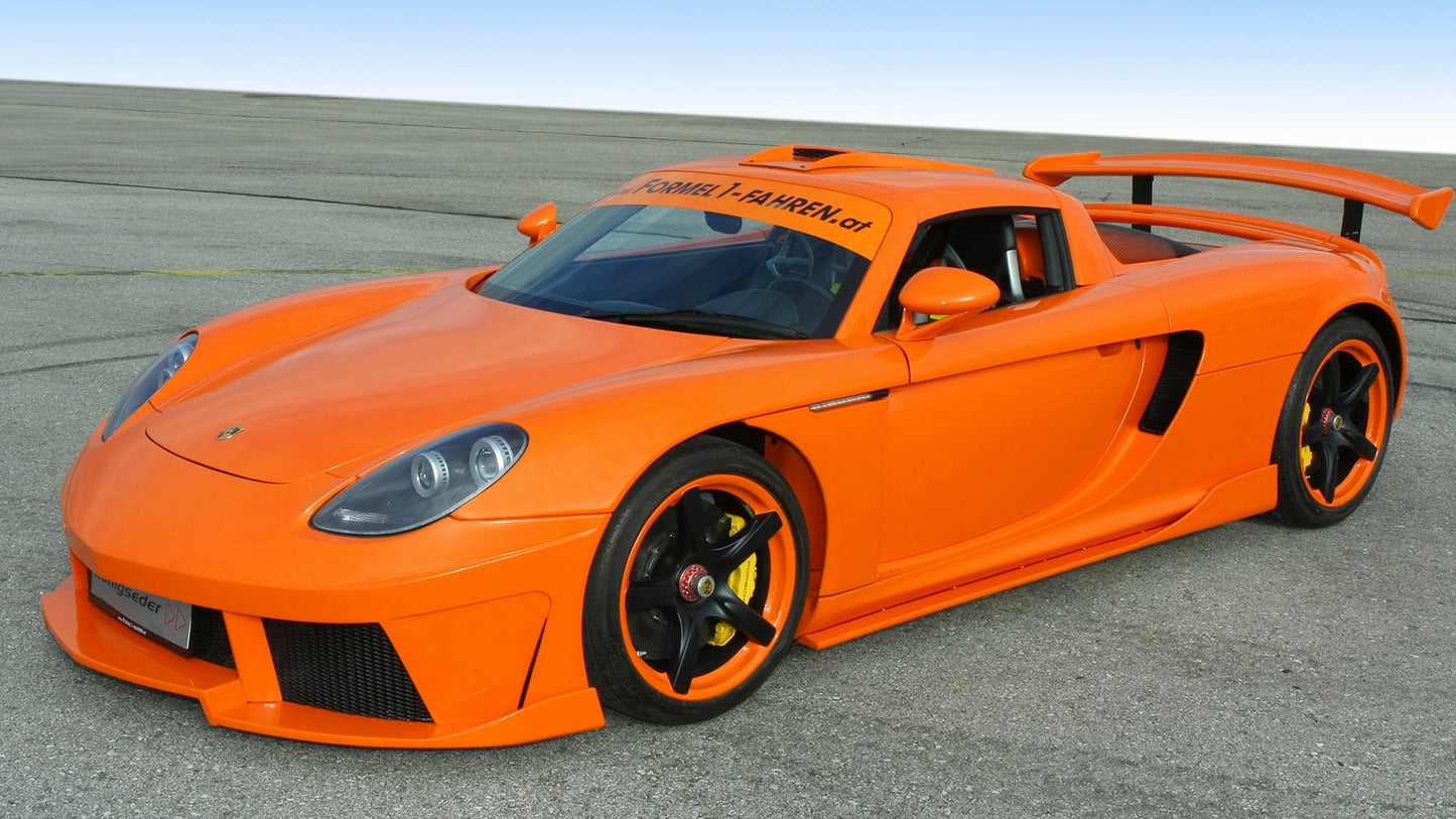 Porsche Carrera Gt By Koenigseder Hd Art Keychain