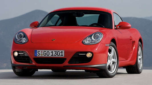 Porsche Cayman Hd Art Keychain