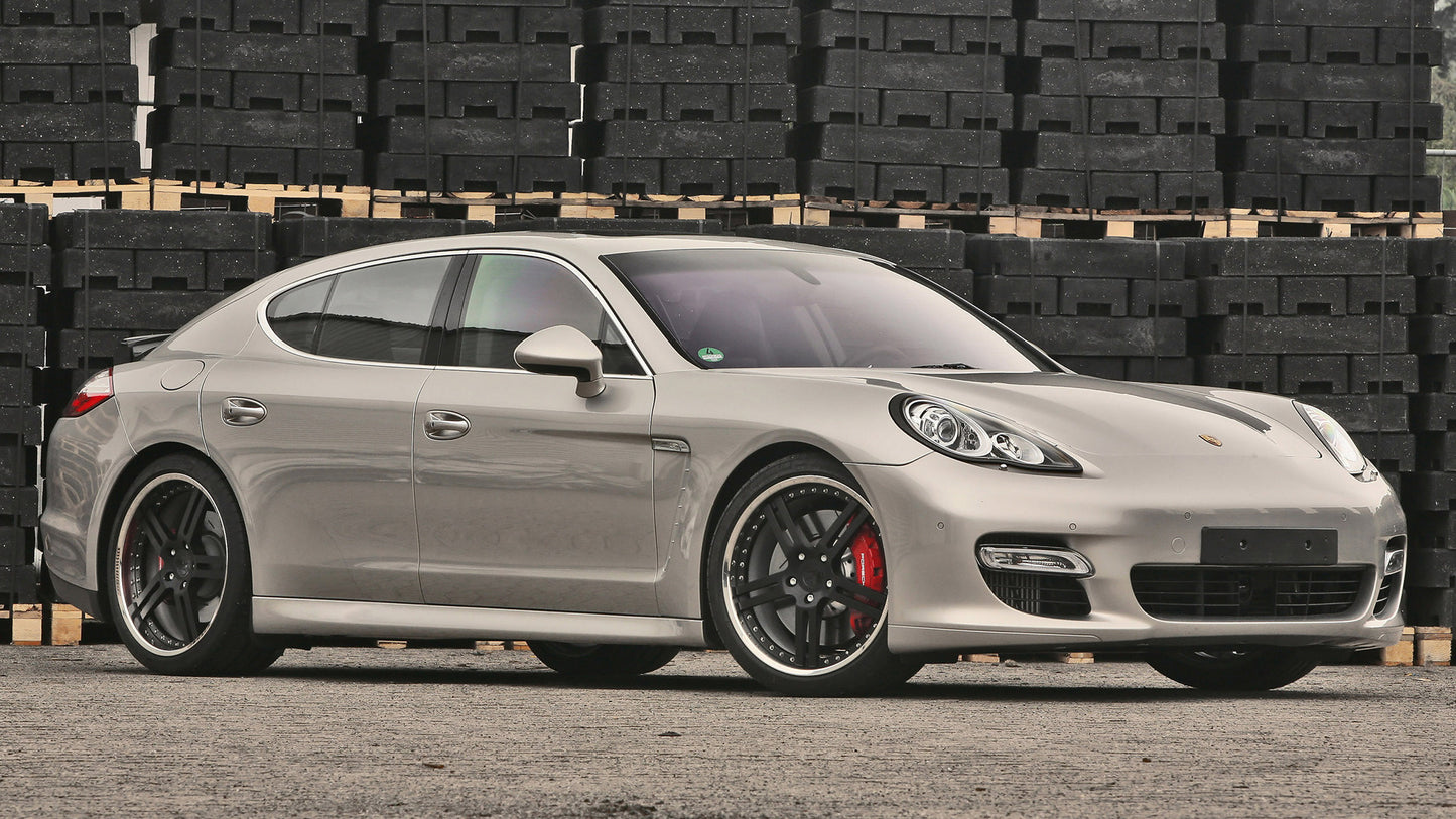 Porsche Panamera Turbo By Mcchip Dkr Hd Art Keychain