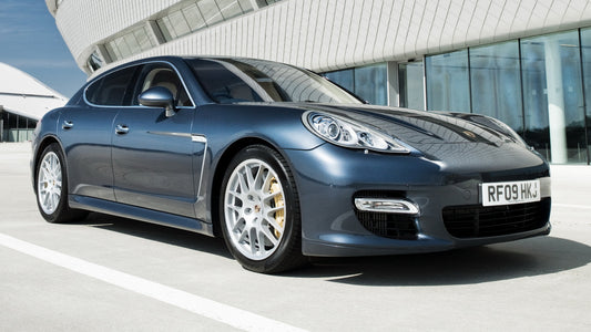 Porsche Panamera Turbo Uk Hd Art Keychain