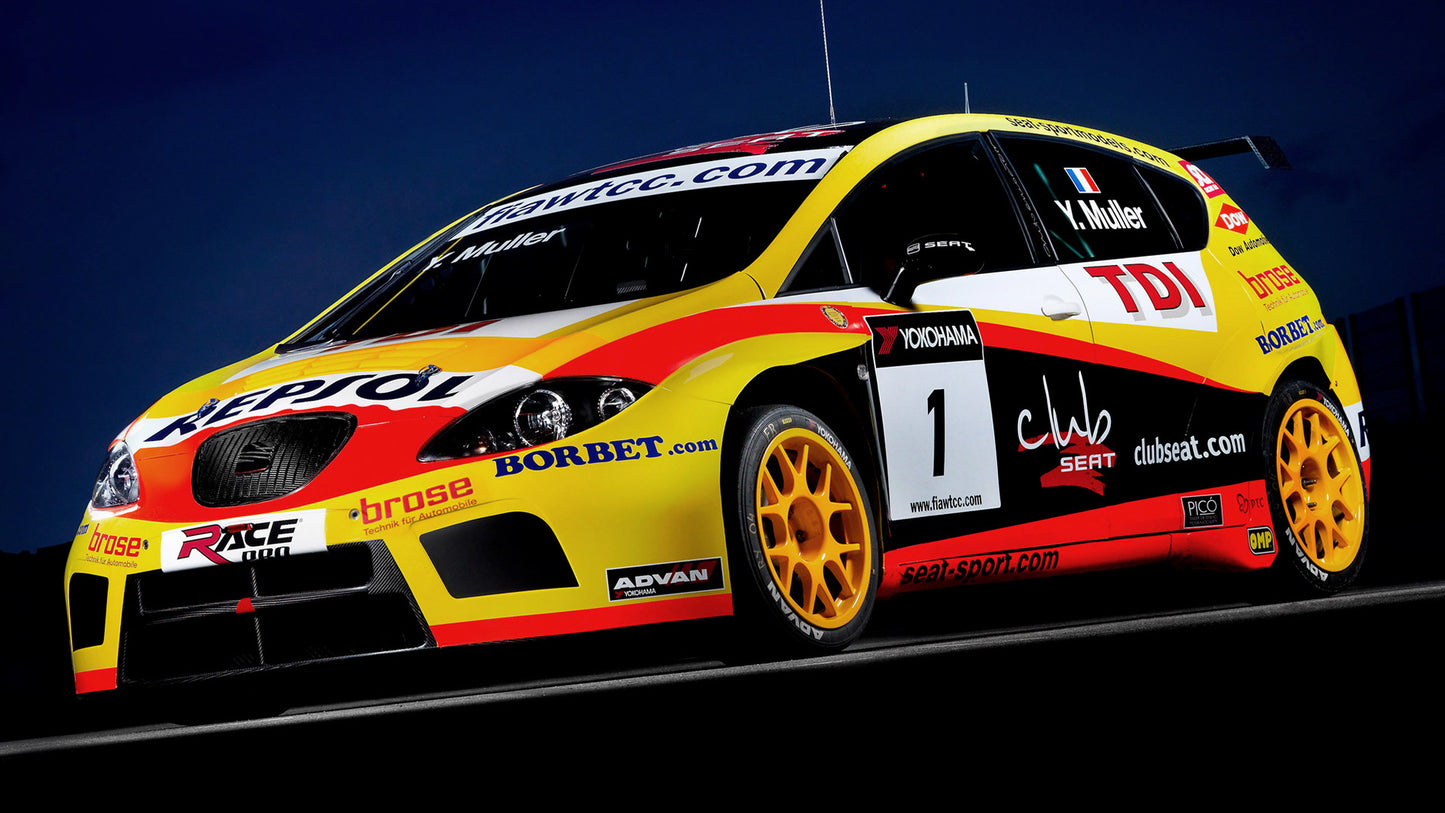 Seat Leon Wtcc Hd Art Keychain