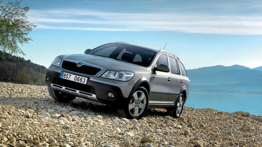 Skoda Octavia Scout Hd Art Keychain