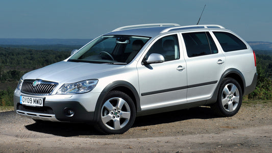 Skoda Octavia Scout Uk Hd Art Keychain