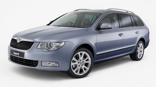 Skoda Superb Wagon Au Hd Art Keychain