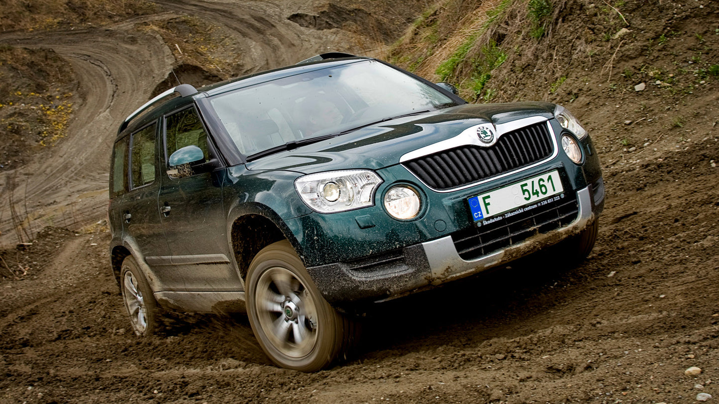 Skoda Yeti Hd Art Keychain