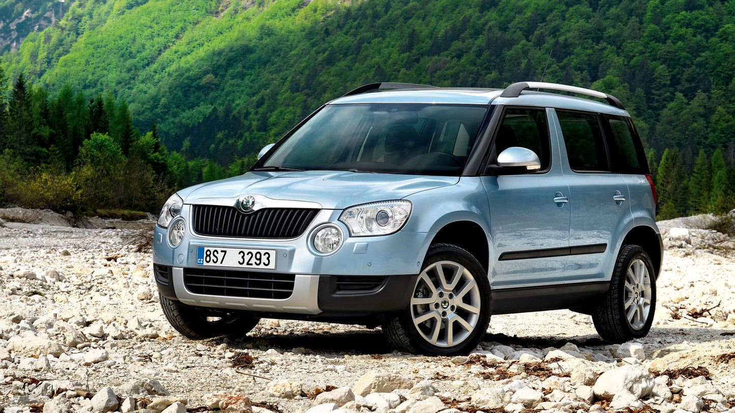 Skoda Yeti Hd Art Keychain