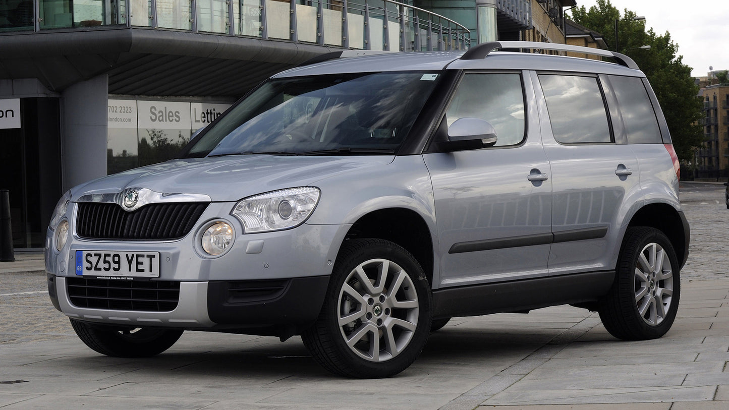 Skoda Yeti Uk Hd Art Keychain
