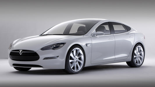 Tesla Model S Concept Hd Art Keychain