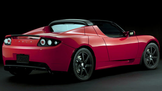 Tesla Roadster Sport Hd Art Keychain