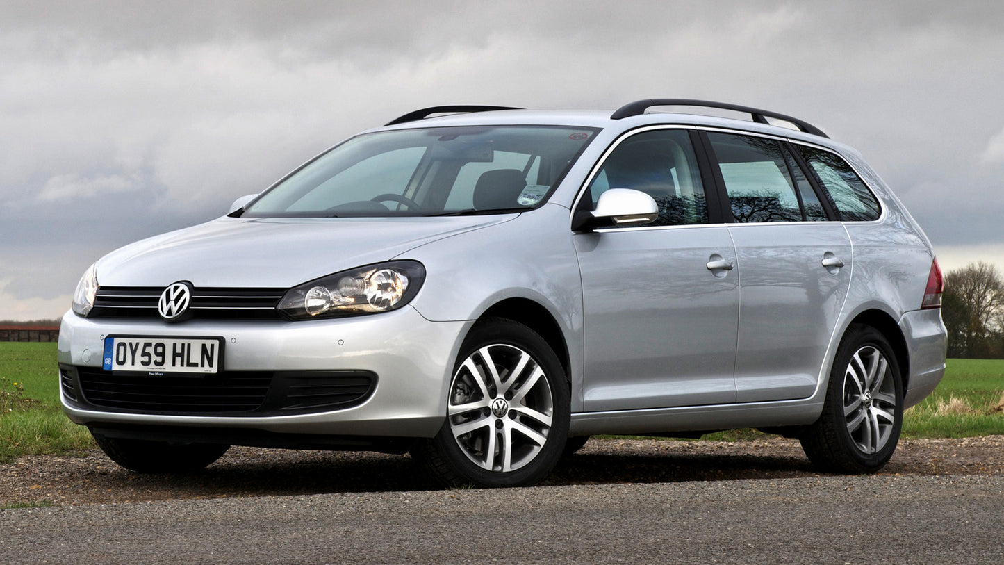 Volkswagen Golf Estate Uk Hd Art Keychain
