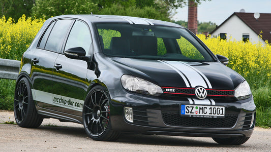 Volkswagen Golf Gti By Mcchip Dkr Door Hd Art Keychain
