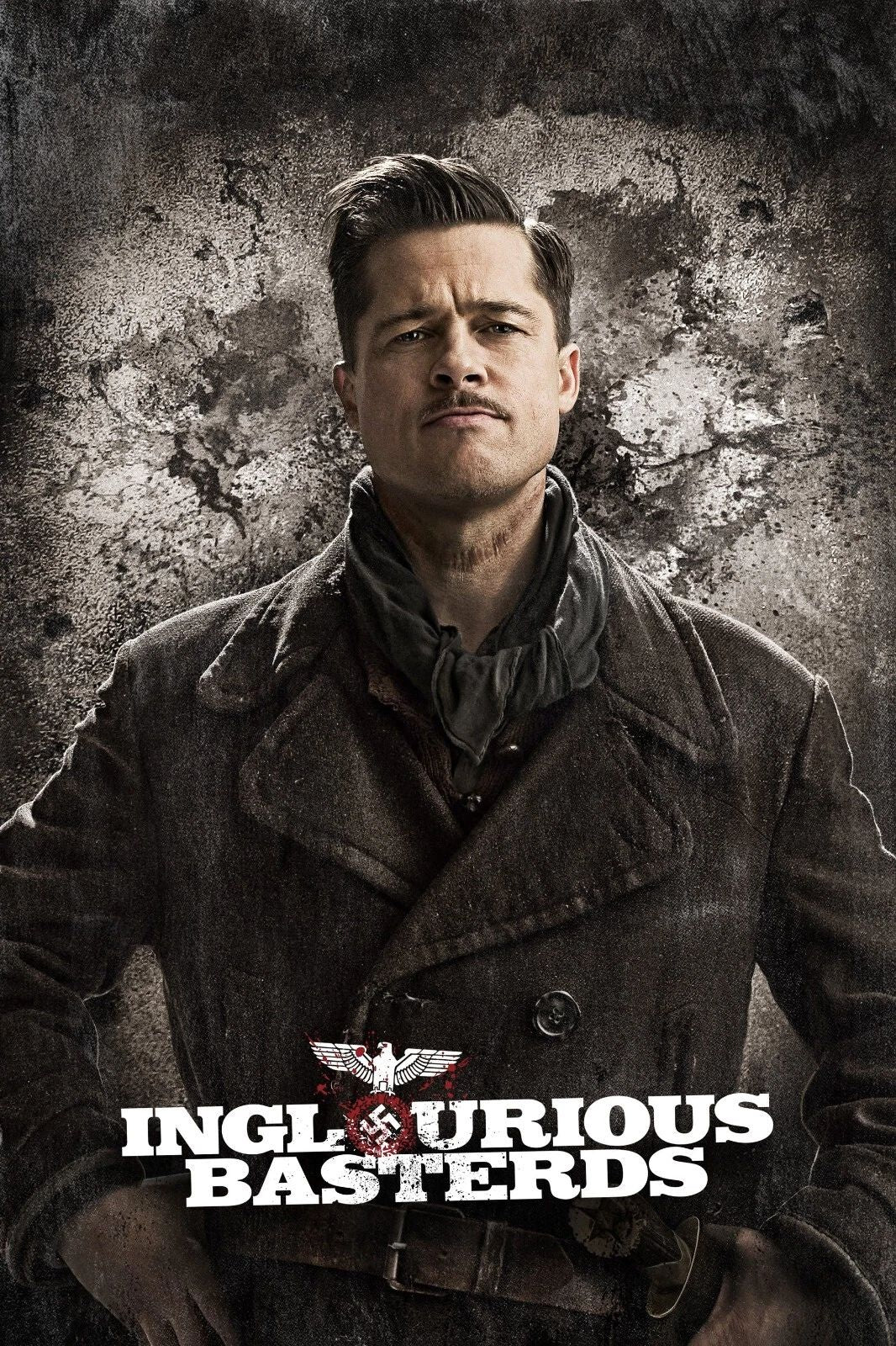 2009 Inglourious Basterds Movie Poster Print Brad Pitt The Apache Aldo