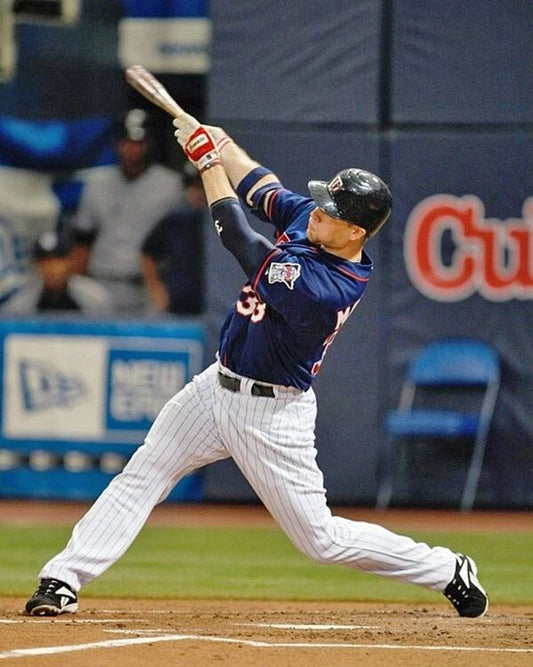 2009 Minnesota Twins Justin Morneau Glossy Keychain Metrodome Print