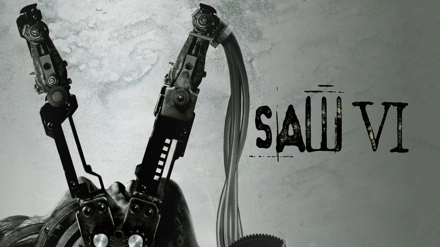 2009 Saw Vi Movie Keychain Horror Jigsaw Tobin Bell Detective Hoffman