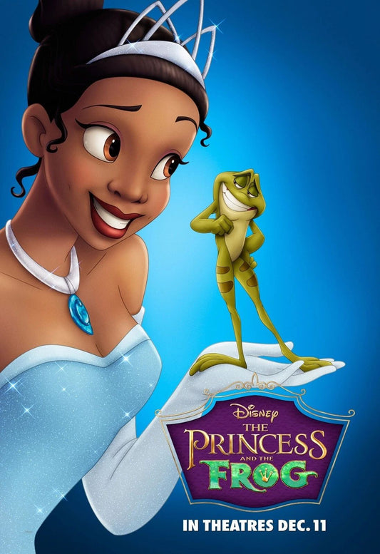2009 Walt Disneys The Princess And The Frog Movie Keychain Tiana Louis