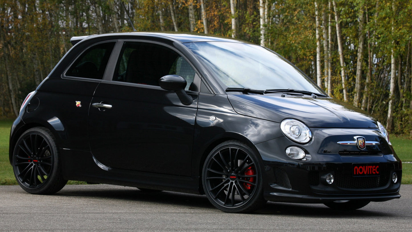 Abarth By Novitec Hd Art Keychain