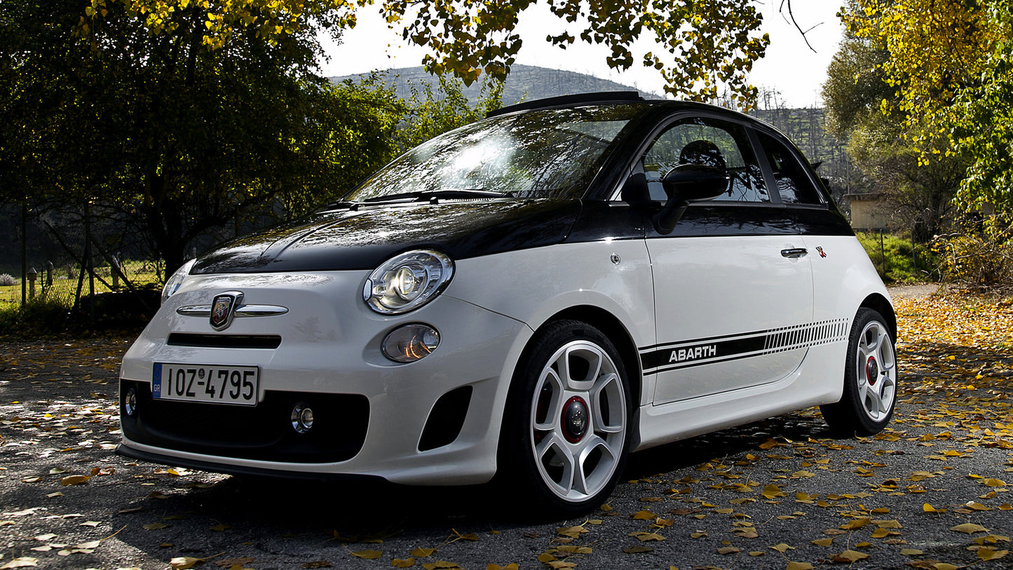 Abarth 500C Hd Art Keychain