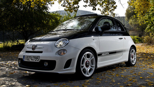 Abarth 500C Hd Art Keychain