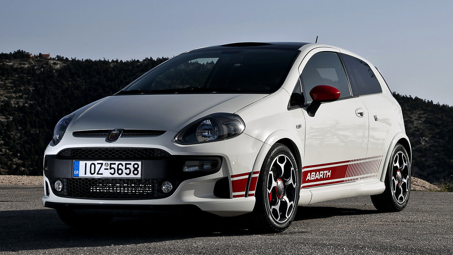 Abarth Punto Evo Hd Art Keychain