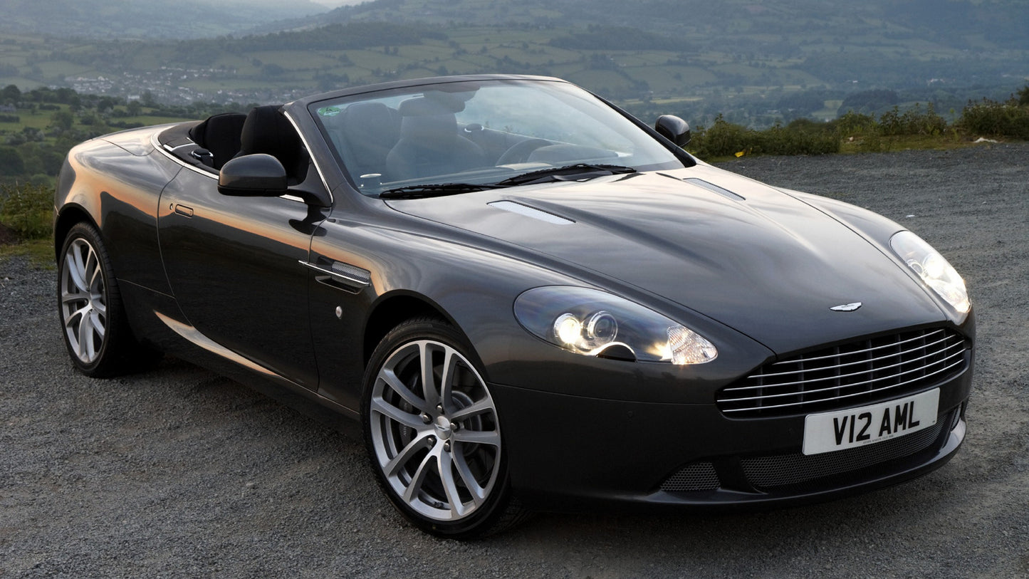Aston Martin Db9 Volante Hd Art Keychain
