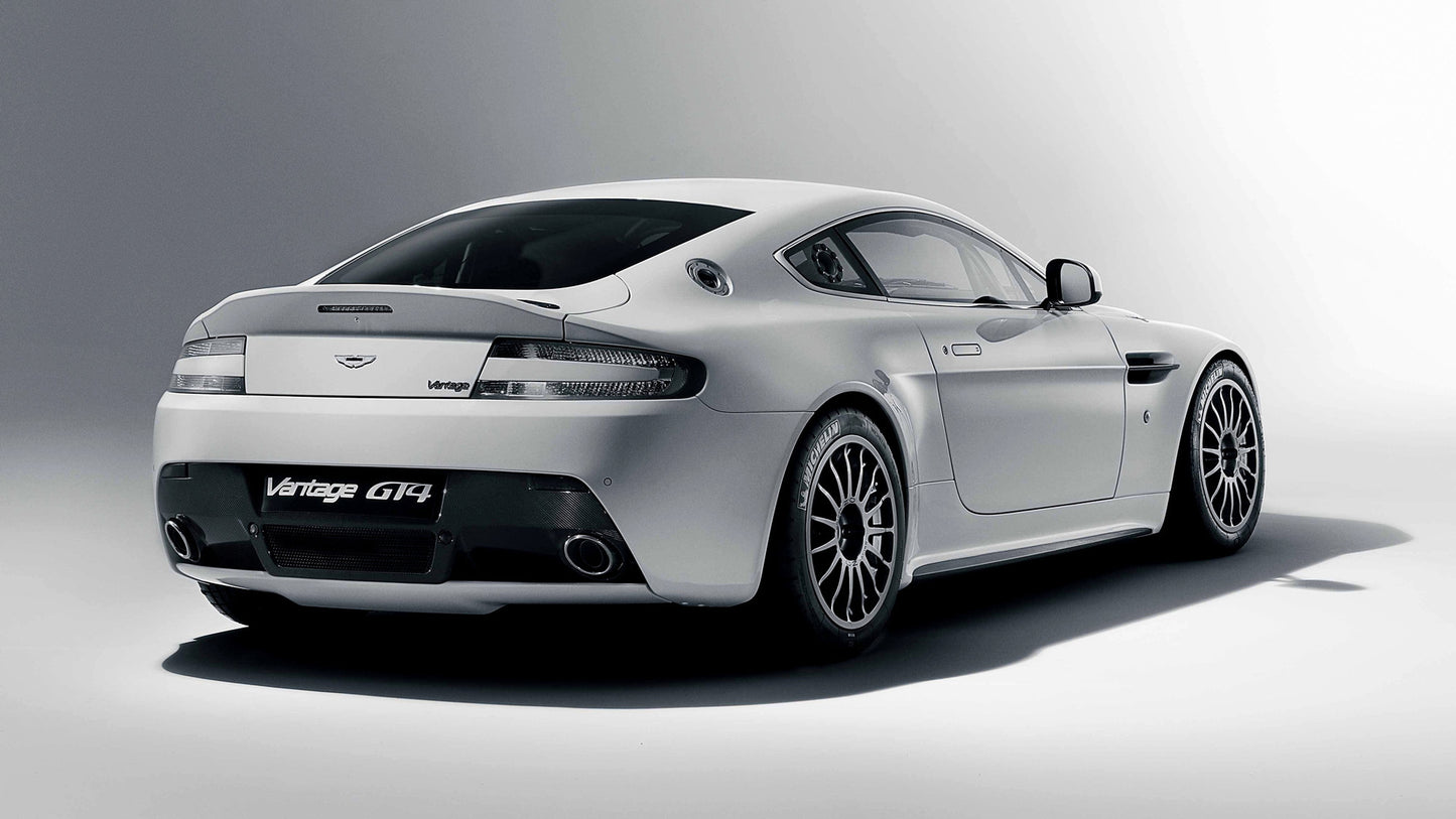 Aston Martin Vantage Gt4 Hd Art Keychain