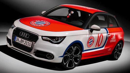 Audi A1 Fc Bayern Hd Art Keychain