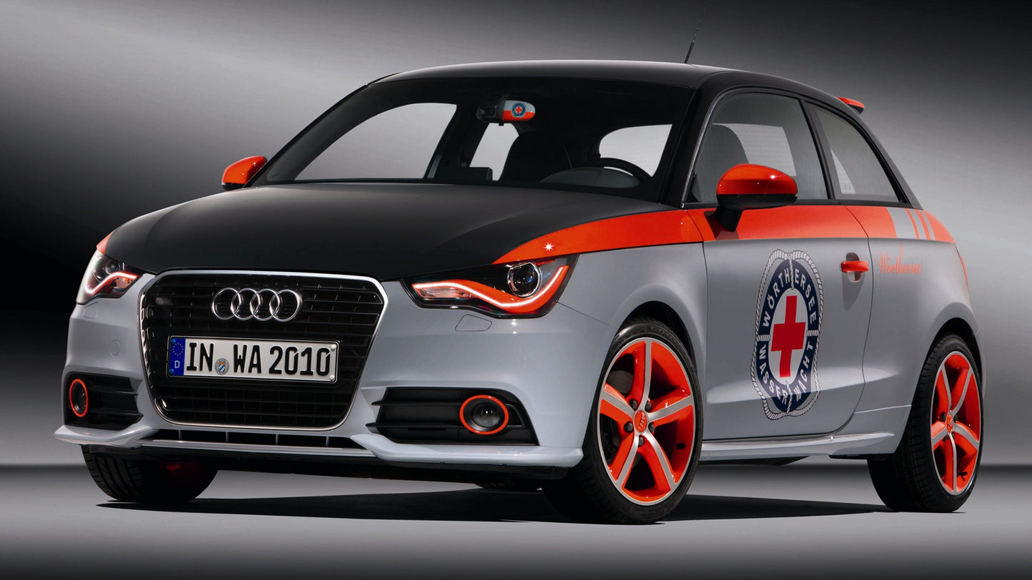 Audi A1 Wasserwacht Hd Art Keychain