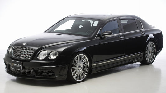 Bentley Continental Flying Spur Black Bison By Wald Hd Art Keychain