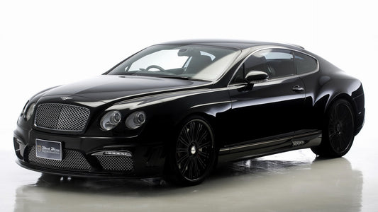 Bentley Continental Gt Black Bison By Wald Hd Art Keychain