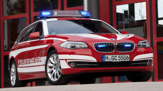 Bmw Series Touring Feuerwehr Hd Art Keychain
