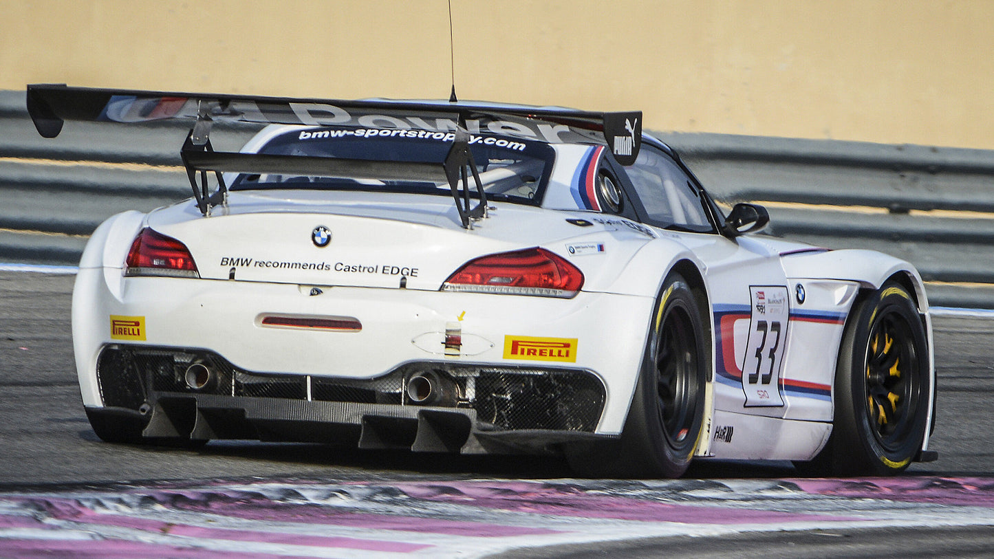 Bmw Z4 Gt3 Hd Art Keychain