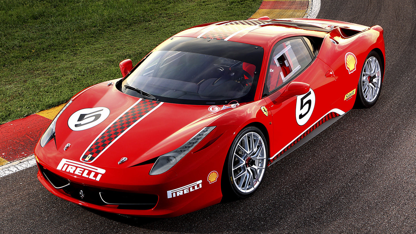 Ferrari Challenge Hd Art Keychain