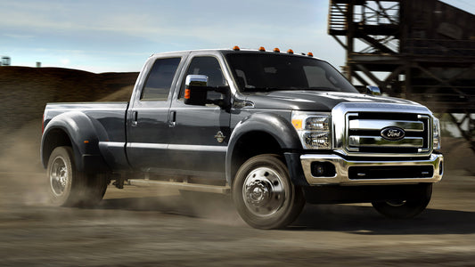 Ford F Super Duty Crew Cab Hd Art Keychain