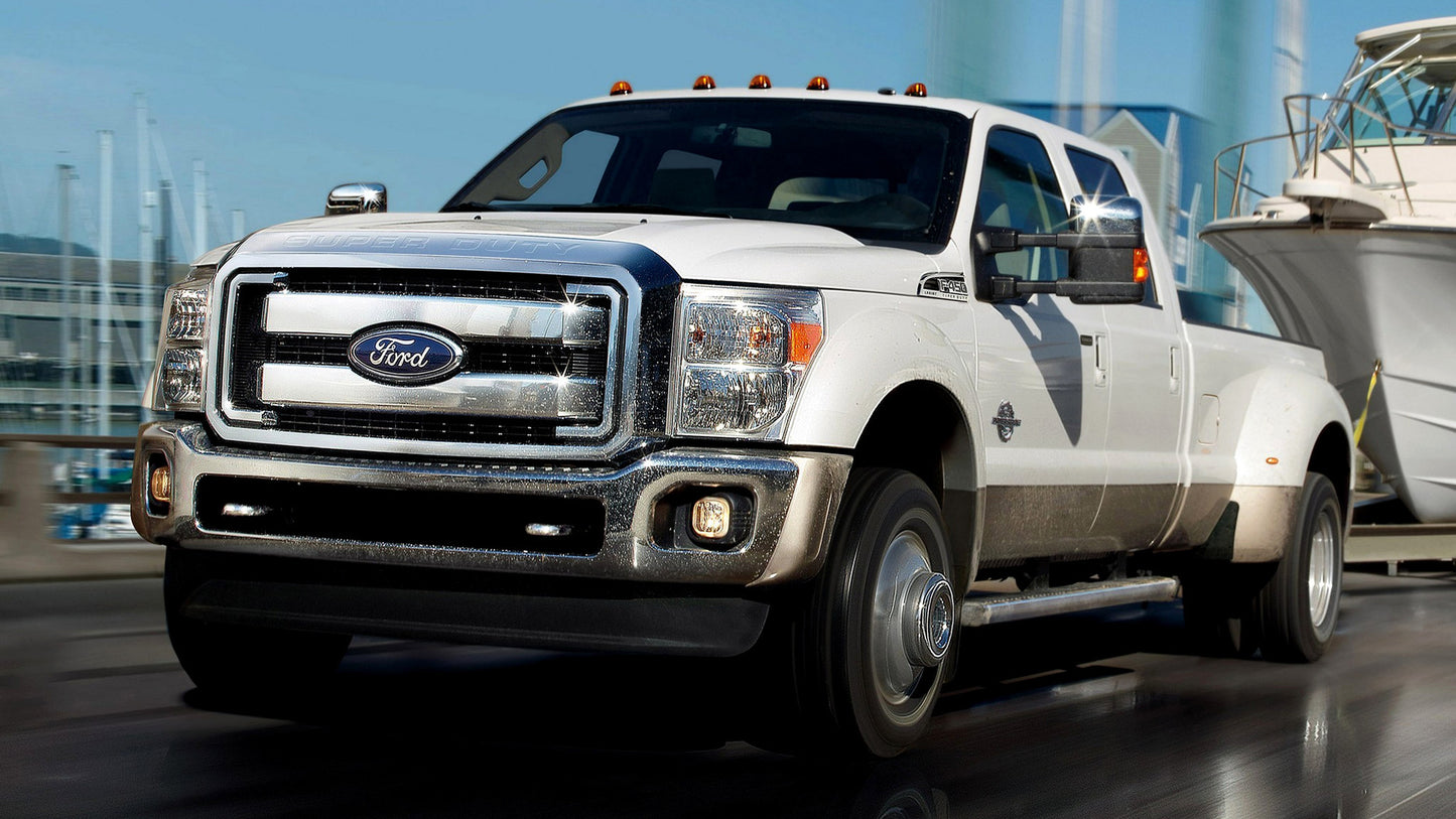 Ford F Super Duty Crew Cab Hd Art Keychain