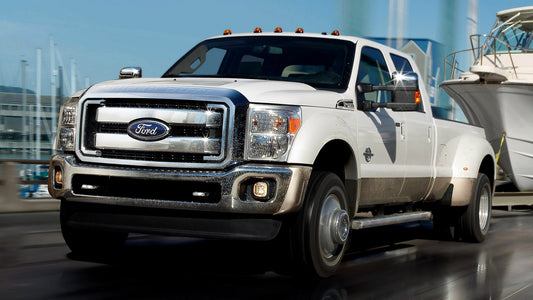 Ford F Super Duty Crew Cab Hd Art Keychain
