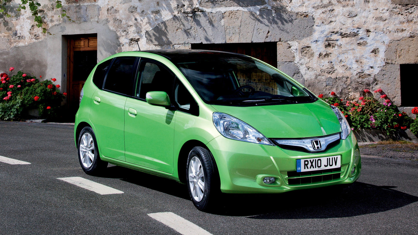 Honda Jazz Hybrid Hd Art Print Poster