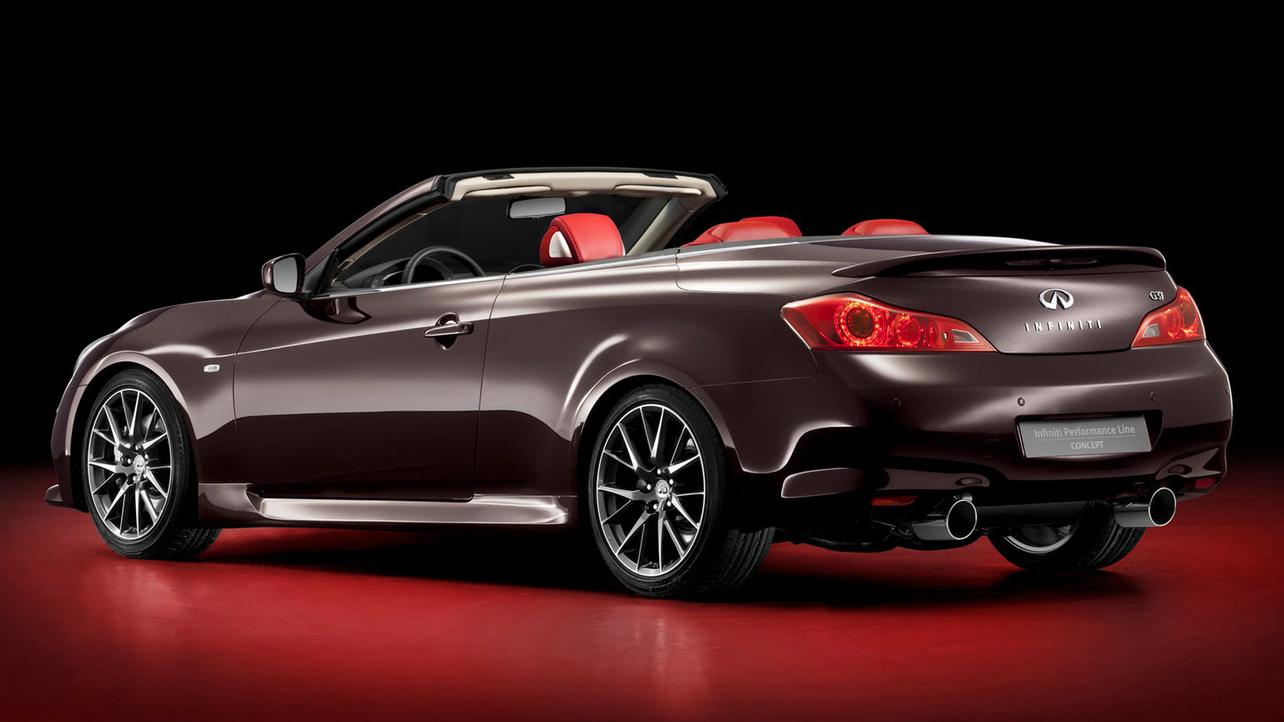 Infiniti G37 Ipl Convertible Concept Hd Art Print Poster