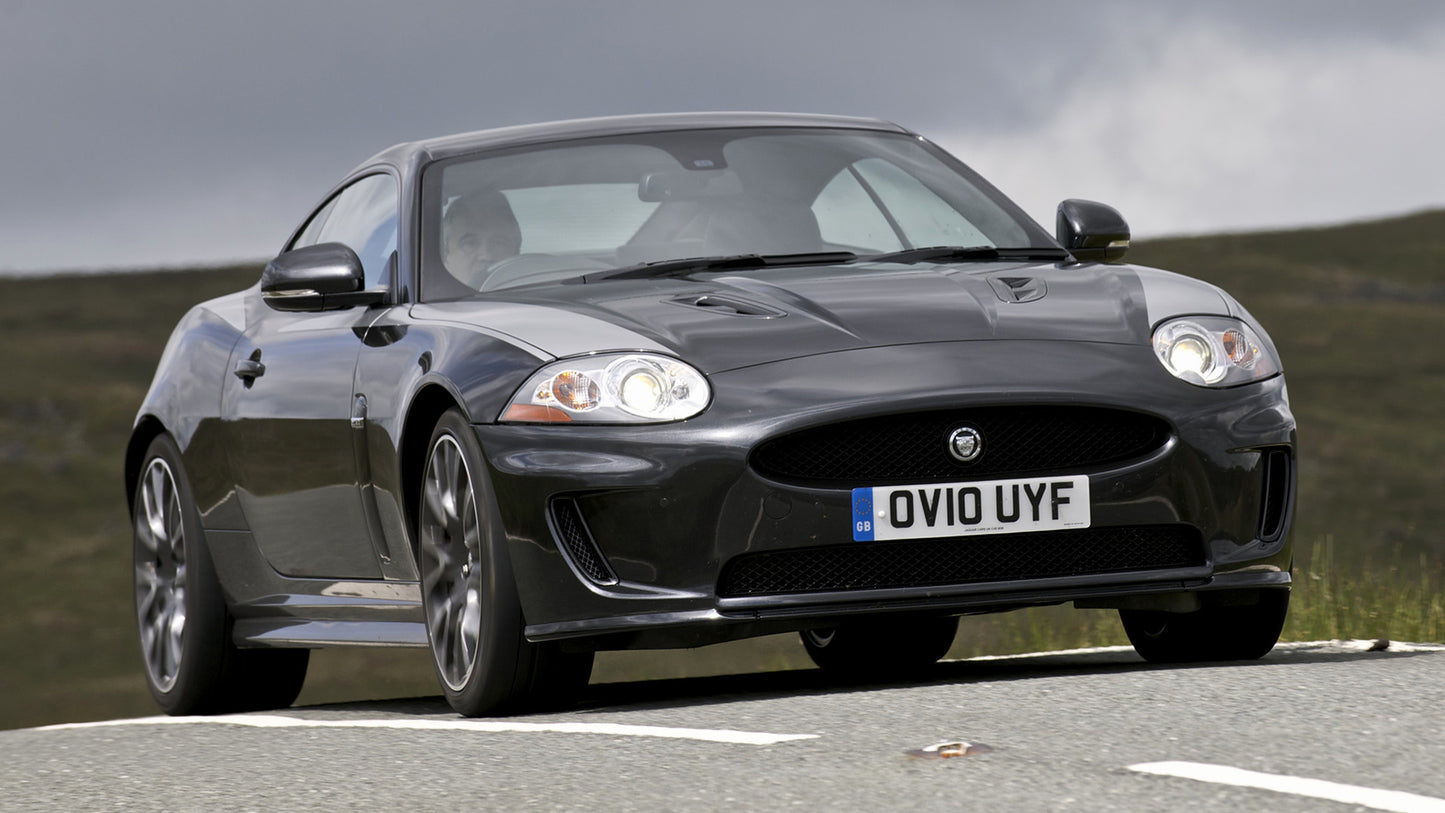 Jaguar Xkr Coupe Uk Hd Art Print Poster
