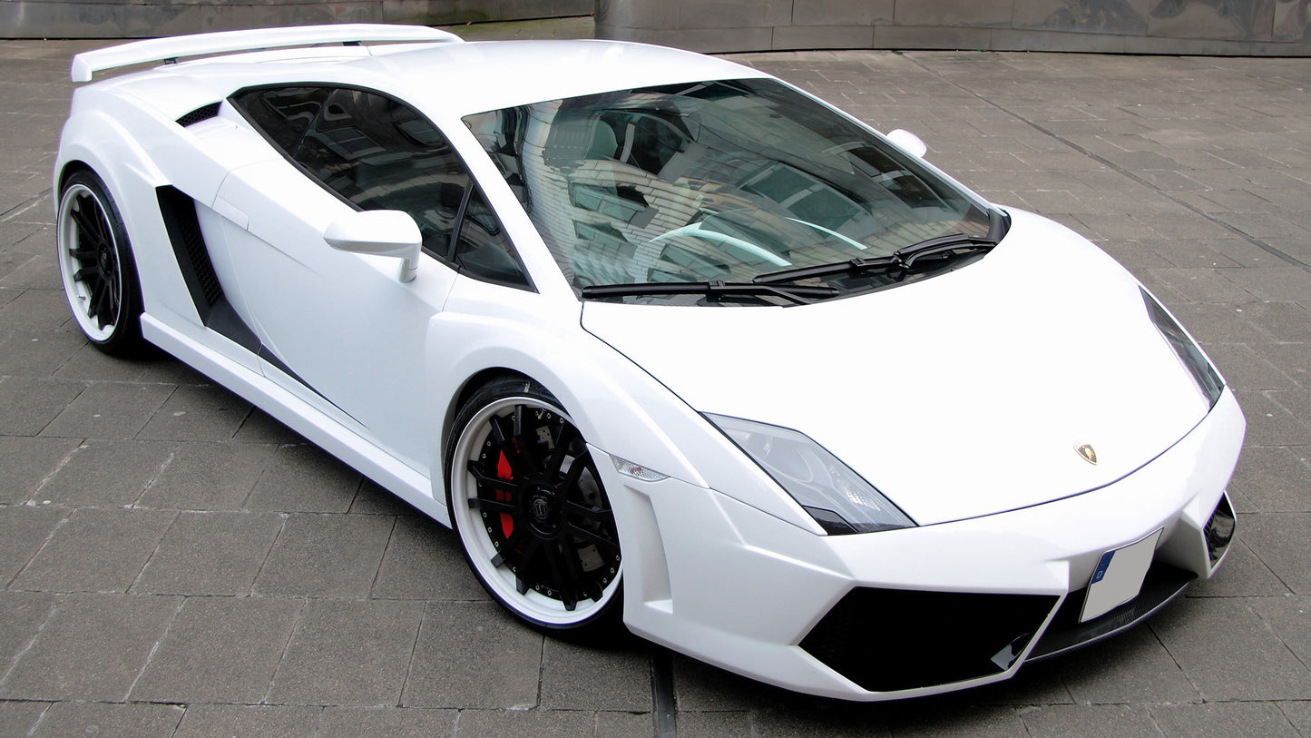 Lamborghini Gallardo Lp White Edition By Anderson Germany Hd Art Jigsaw Puzzle