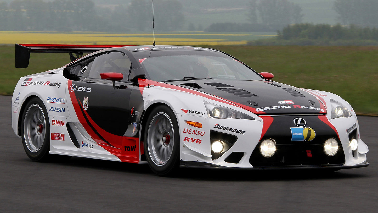 Lexus Lfa 24H Nurburgring By Gazoo Racing Hd Art Keychain