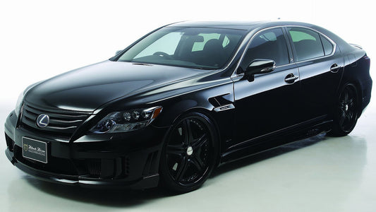 Lexus Ls Hybrid Black Bison By Wald Hd Art Print Poster
