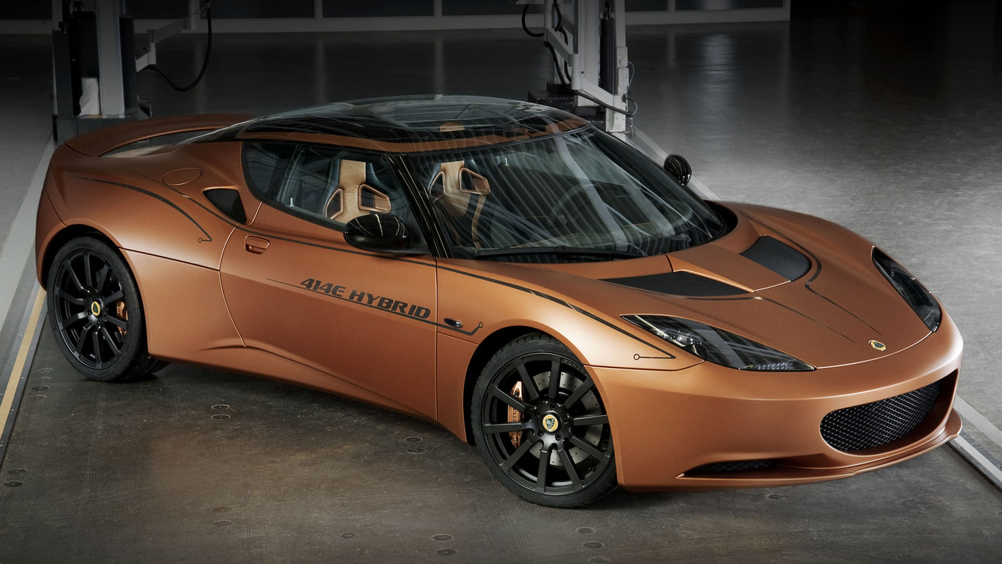 Lotus Evora 414E Hybrid Concept Hd Art Print Poster