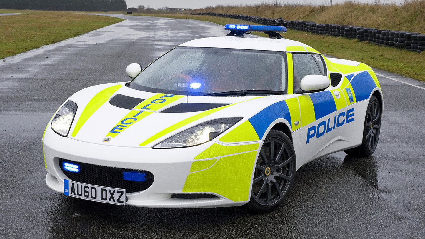 Lotus Evora Police Hd Art Jigsaw Puzzle